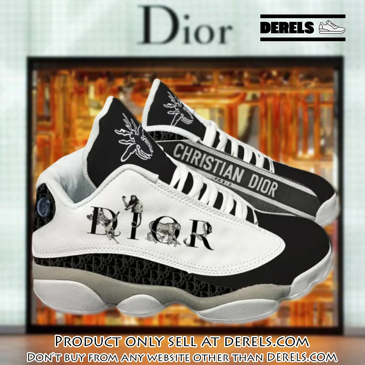 Dior white air jordan 13 sneakers shoes chanel gifts for men women dr0952410